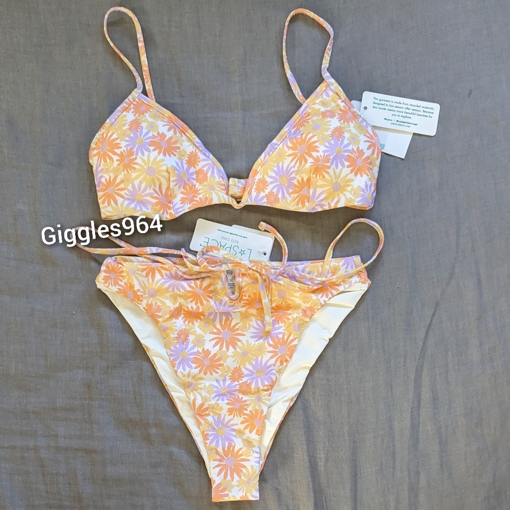 L*Space Helena Joy Bikini Set Oopsie Daisy